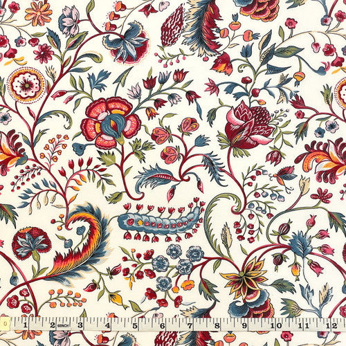 India Garden Reproduction Fabric