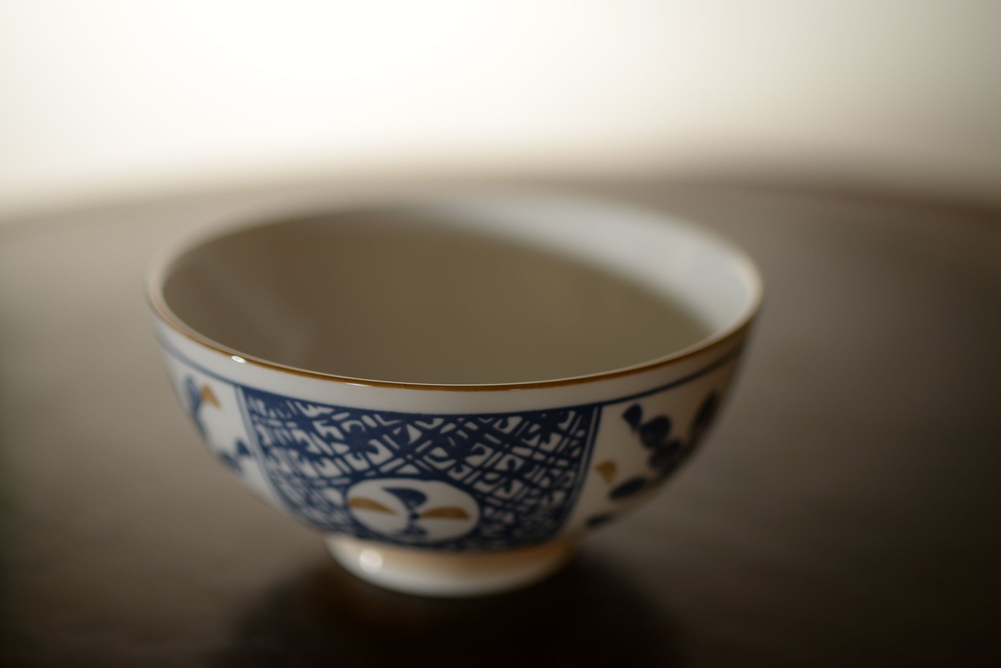 Porcelain Bowls | Blue and Brown