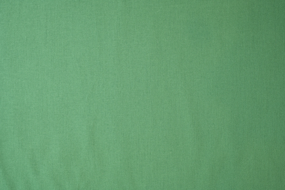 Green Solid Cotton