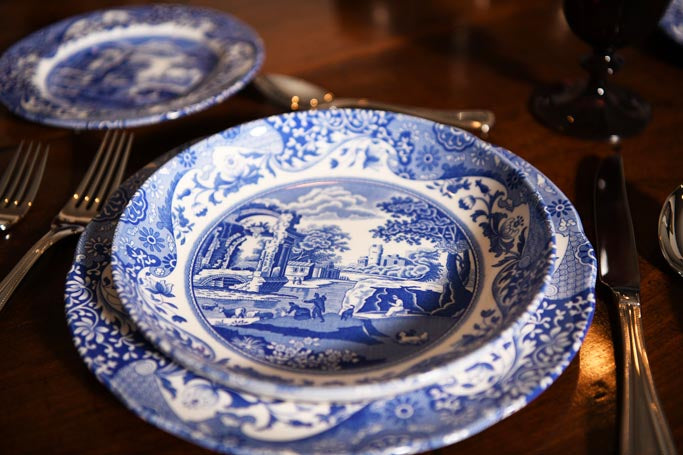 Spode Blue Italian Pasta Bowl 9