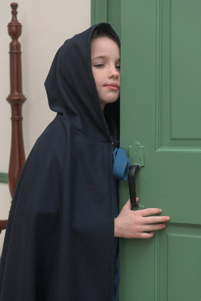 Girls Cloak | Dark Blue